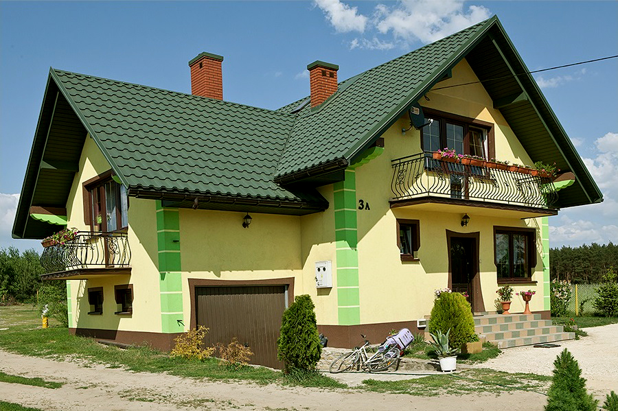 Металлочерепица МП Монтекристо-S NormanMP (ПЭ-01-6005-0.5) - фото 2