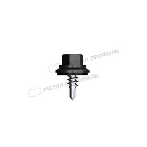 Саморез 4,8х19 ROOFRetail RAL9005 (черный темный)