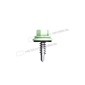 Саморез 4,8х28 ROOFRetail RAL6019 (зелёная пастель)