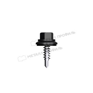 Саморез 4,8х28 ROOFRetail RAL9005 (черный темный)
