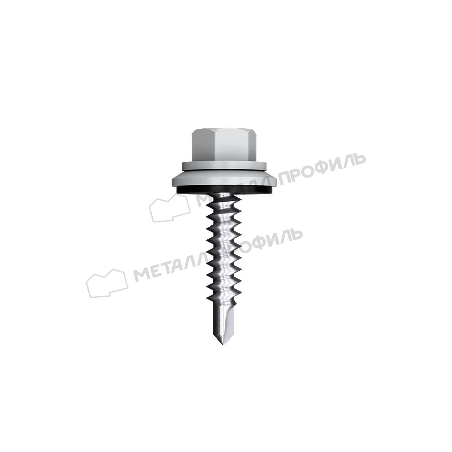 Саморез 4,8х35 ROOFRetail RAL7004 (серый)