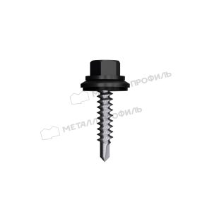 Саморез 4,8х35 ROOFRetail RAL9005 (черный темный)