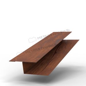Планка стыковочная универсальная 50х18х2000 (ECOSTEEL_MA-01-Бразил. Вишня-0.5)