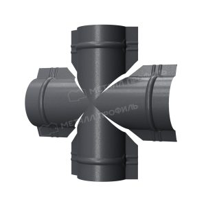 Четверник для круглого конька R110 (MattMP-20-7024-0.5)