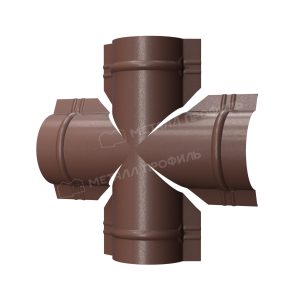 Четверник для круглого конька R110 (MattMP-20-8017-0.5)