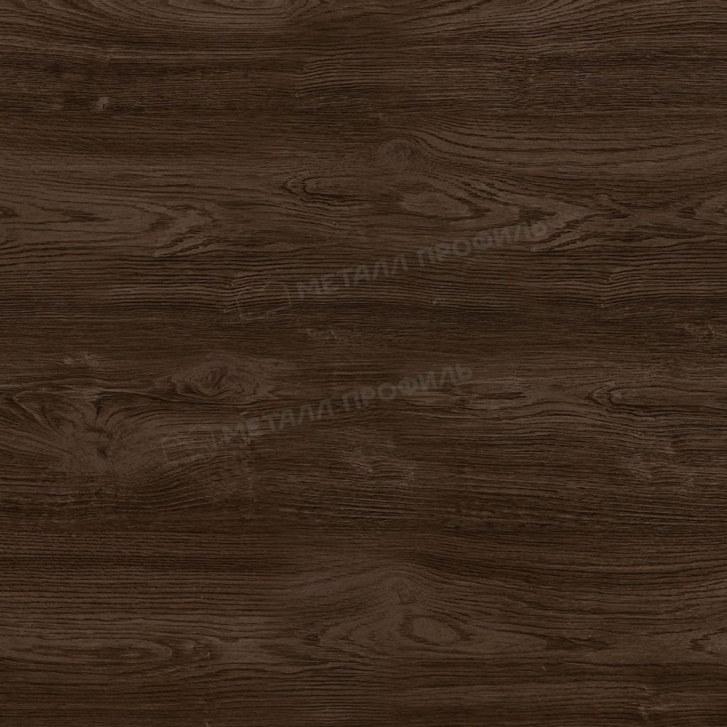 Планка угла внутреннего сложного 75х3000 (ECOSTEEL_MA-01-МореныйДуб-0.5) - фото 1