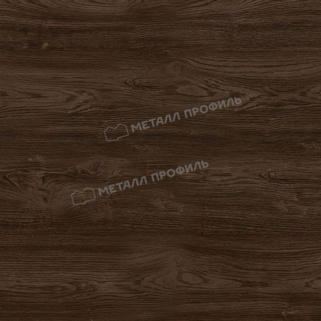 Профлист МЕТАЛЛ ПРОФИЛЬ МП-10х1100-B (ECOSTEEL_MA_Д-01-МореныйДуб-0,5) - фото 1