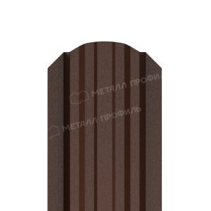 Штакетник металлический МЕТАЛЛ ПРОФИЛЬ LANE-O 16,5х99 (VALORI-20-Brown-0.5)