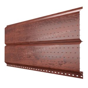 Софит МЕТАЛЛ ПРОФИЛЬ Lбрус-15х240 (ECOSTEEL_MA-01-Античный Дуб-0.5)