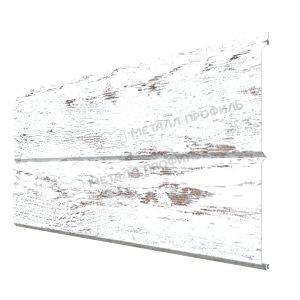 Сайдинг МЕТАЛЛ ПРОФИЛЬ Lбрус-XL-14х335 (ECOSTEEL_MA-01-Беленый Дуб-0.5)