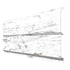 Сайдинг МЕТАЛЛ ПРОФИЛЬ Lбрус-15х240 (ECOSTEEL_MA-01-Беленый Дуб-0.5)