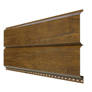 Сайдинг МЕТАЛЛ ПРОФИЛЬ Lбрус-15х240 (ECOSTEEL-01-ЗолотойДуб-0.5)