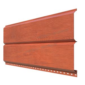 Сайдинг МЕТАЛЛ ПРОФИЛЬ Lбрус-15х240 (ECOSTEEL_T-12-Дуб-0.45)