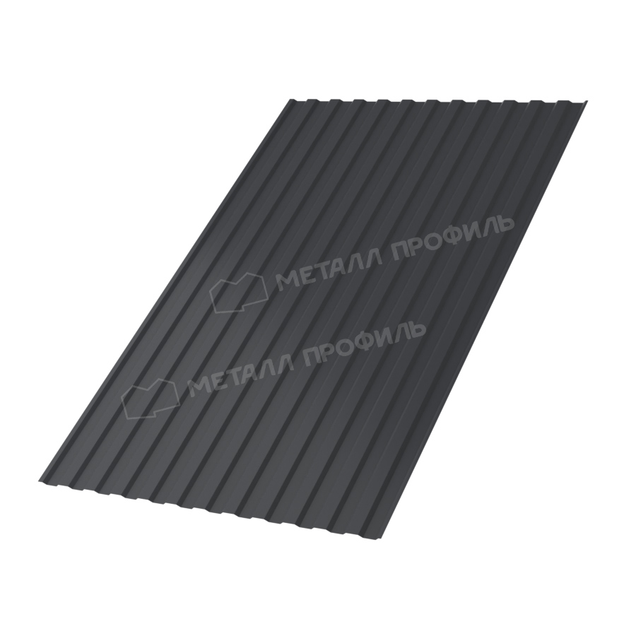 Профлист МЕТАЛЛ ПРОФИЛЬ МП-10×1100-B (ПЭ-01-7024-0,45)