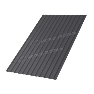 Профлист МЕТАЛЛ ПРОФИЛЬ МП-10х1100-B (VALORI-20-Grey-0,5)