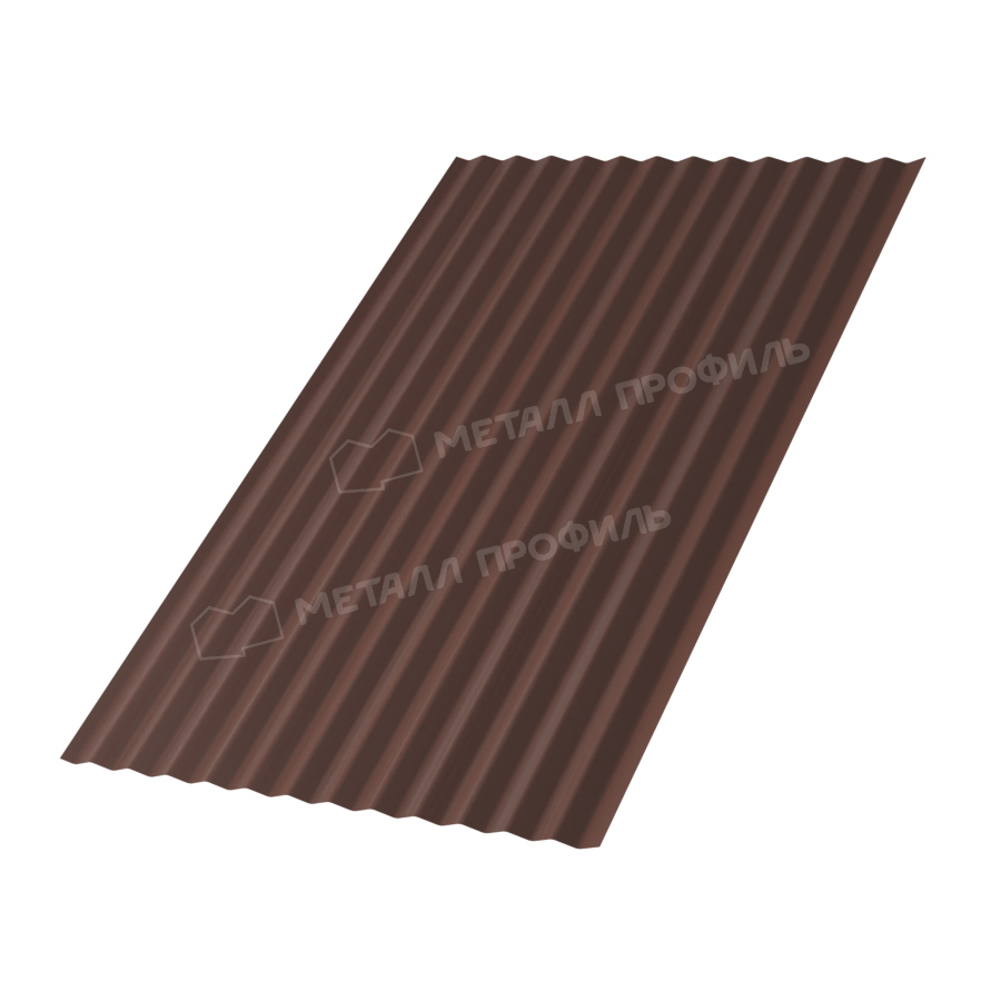 Профлист МЕТАЛЛ ПРОФИЛЬ МП-18×1100-B (VikingMP E-20-8017-0,5)