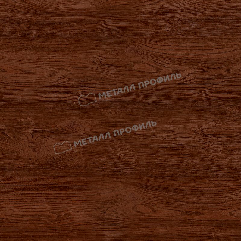Профлист МЕТАЛЛ ПРОФИЛЬ МП-18х1100 (ECOSTEEL-01-МореныйДуб-0.5) - фото 1
