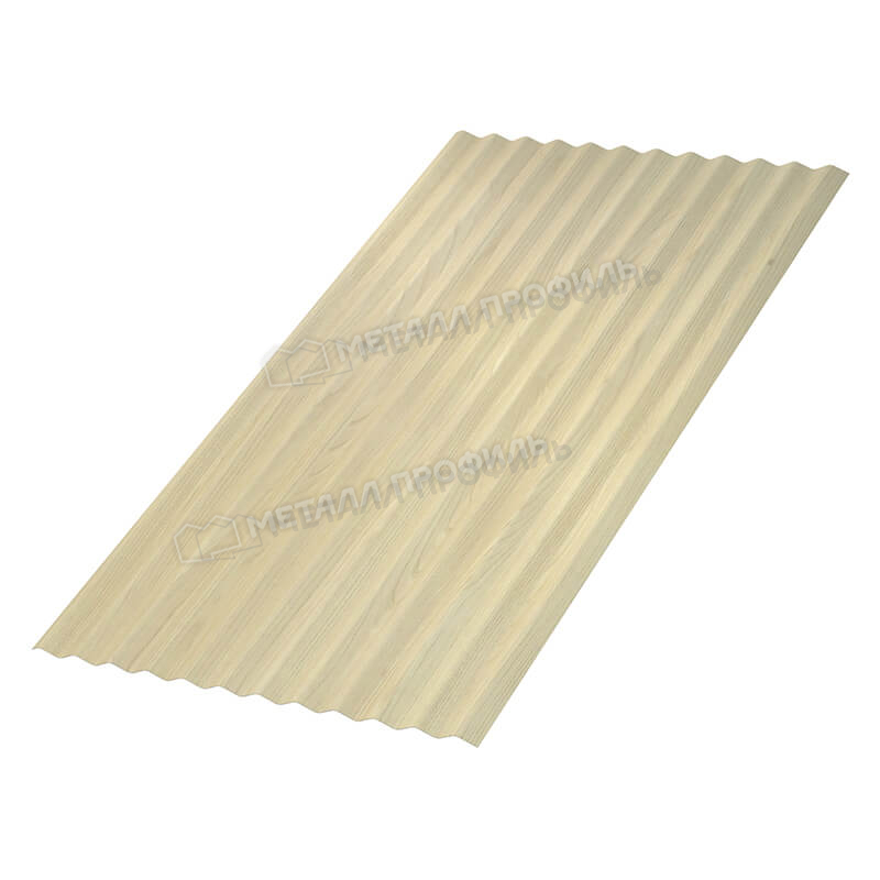 Профлист МЕТАЛЛ ПРОФИЛЬ МП-18х1100 (ECOSTEEL-01-Клен-0.5)