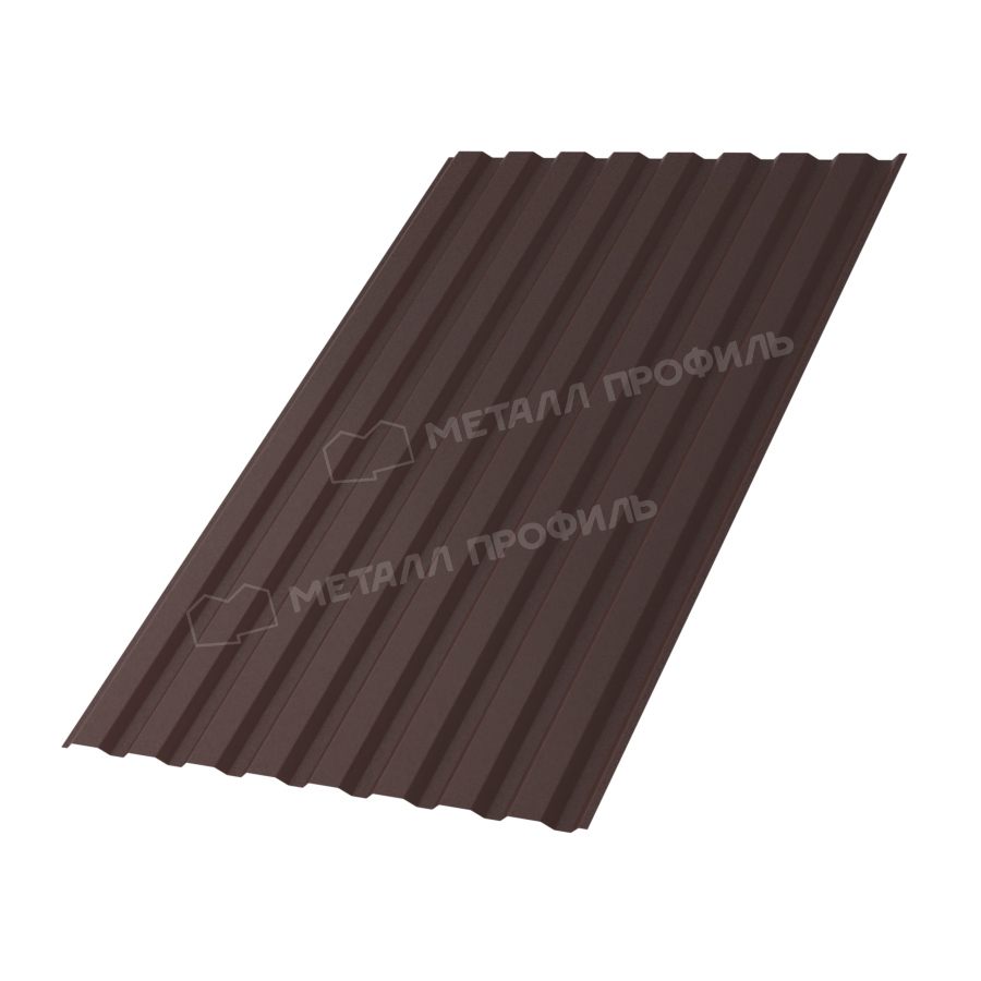 Профлист МЕТАЛЛ ПРОФИЛЬ МП-20×1100-A (VikingMP-01-8019-0,45)
