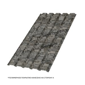 Профлист МЕТАЛЛ ПРОФИЛЬ МП-35×1035-A (ECOSTEEL-01-БелыйКамень-0,5)