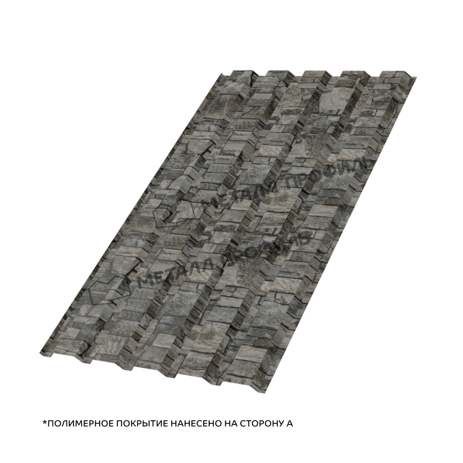 Профлист МЕТАЛЛ ПРОФИЛЬ МП-35×1035-A (ECOSTEEL-01-БелыйКамень-0,5)