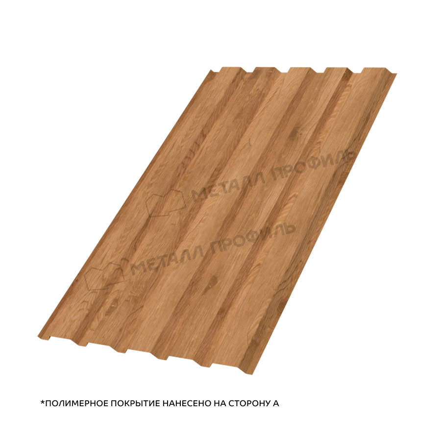 Профлист МЕТАЛЛ ПРОФИЛЬ МП-35×1035-A (ECOSTEEL_T-01-Сосна-0,5)