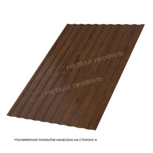 Профлист МЕТАЛЛ ПРОФИЛЬ С-8×1150-A (ECOSTEEL_T-01-ЗолотойДуб-0,5)