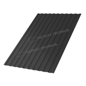 Профлист МЕТАЛЛ ПРОФИЛЬ С-8×1150-A (VALORI-20-DarkGrey-0,5)