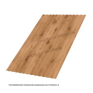 Профлист МЕТАЛЛ ПРОФИЛЬ МП-18×1100-A (ECOSTEEL-01-Сосна-0,5)