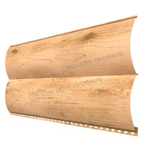 Сайдинг МЕТАЛЛ ПРОФИЛЬ Woodstock-28х330 (ECOSTEEL-01-Сосна-0.5)