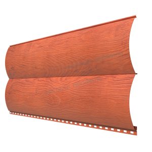Сайдинг МЕТАЛЛ ПРОФИЛЬ Woodstock-28х330 (ECOSTEEL_T-12-Дуб-0.45)