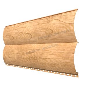 Сайдинг МЕТАЛЛ ПРОФИЛЬ Woodstock-28х330 (ECOSTEEL_T-01-Сосна-0.5)