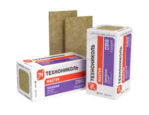 Теплоизоляционные плиты ТЕХНОБЛОК СТАНДАРТ 1200х600х100 мм (4.32 кв.м)