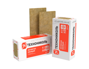 Теплоизоляционные плиты ТЕХНО РУФ 45 1000х500х50 мм (0.125 куб.м)